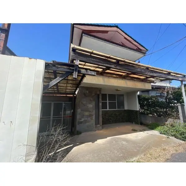 柏市花野井 前面道路