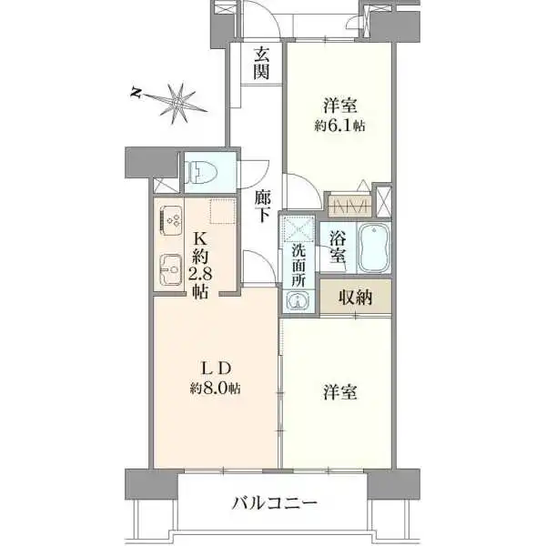 ライオンズプラザ錦糸町 間取図