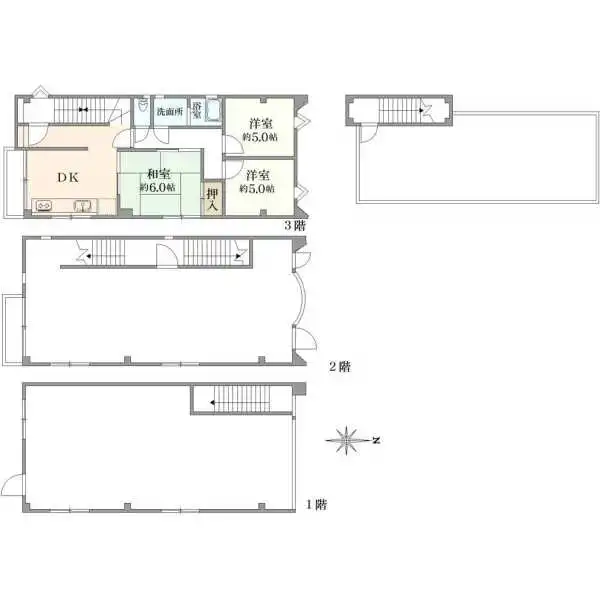 武蔵野市緑町１丁目 間取図