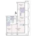 上町台ハイツ 間取図