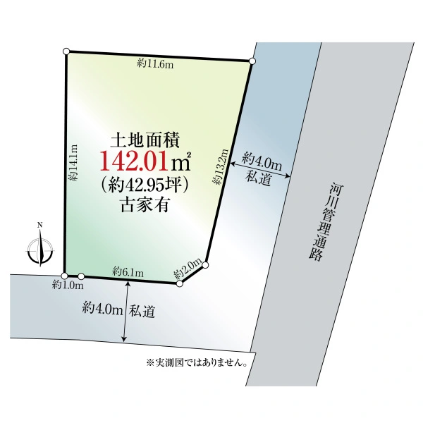 江戸川区北小岩３丁目 間取図