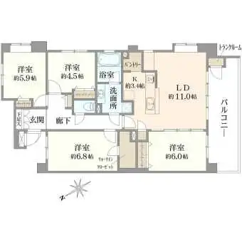 間取図
