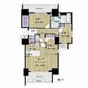 ルネ南砂町リバーフィール 間取図