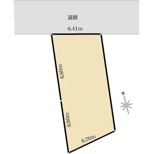 所沢市大字上安松 間取図