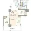 プラウドタワー金町 間取図