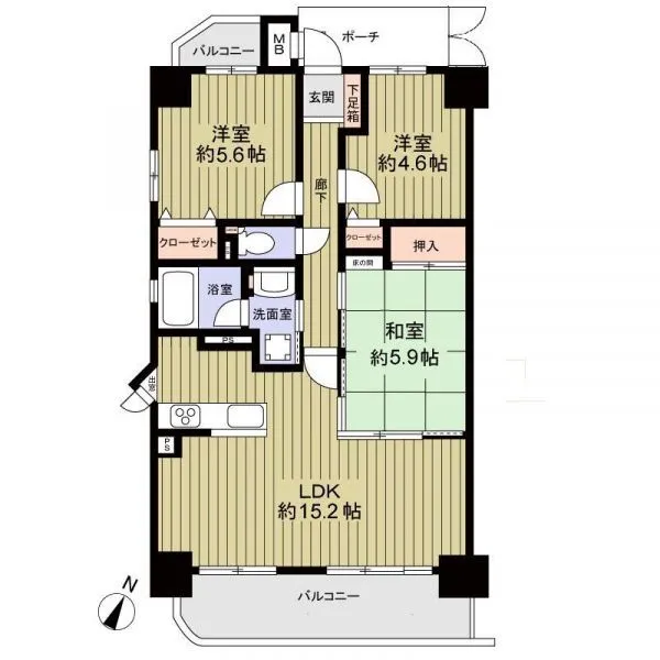 ネオステージ原 間取図