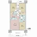 シティテラス品川イースト 間取図