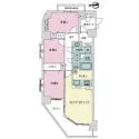 ライオンズマンション篠崎 間取図