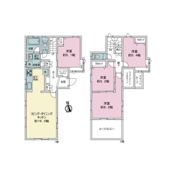 船橋市旭町１丁目 間取図