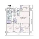 ライオンズマンション西蒲田 間取図