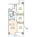 レガリアシティ青戸プライムコート 間取図
