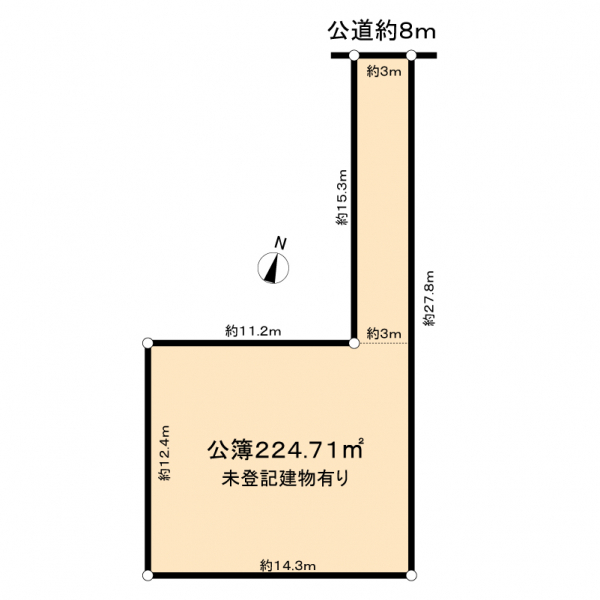 名古屋市名東区猪子石２丁目 間取図