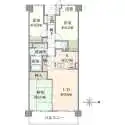 市川大野パークハウス 間取図