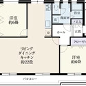 滝山団地第二住宅第３−１−６号棟 間取図