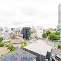 ザ・パークハウス恵比寿南 高い建物が近接しておらず、陽当り・通風・眺望良好。晴れた日には気持ちの良い青空が望めます。