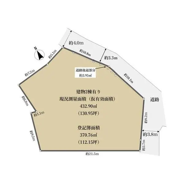 大阪市阿倍野区北畠３丁目 間取図