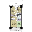 グランマークス東松戸 間取図