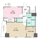 藤和シティホームズ上野 間取図