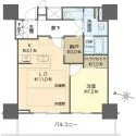 ザ・パークハウス大阪梅田タワー 間取図