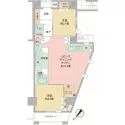 ピアース東京インプレイス 間取図