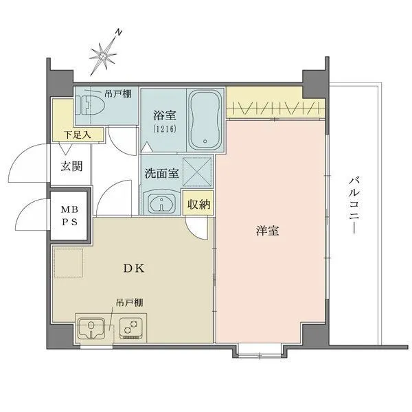 グランヴァン南雪谷 間取図