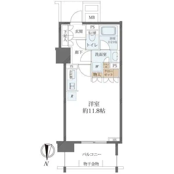 オープンレジデンシアＴＨＥＭＩＤＦＯＲＴ 間取図