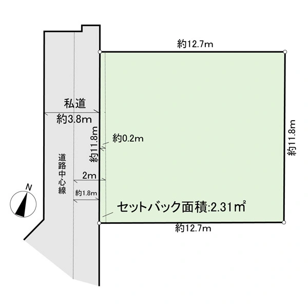 台東区上野桜木２丁目 間取図