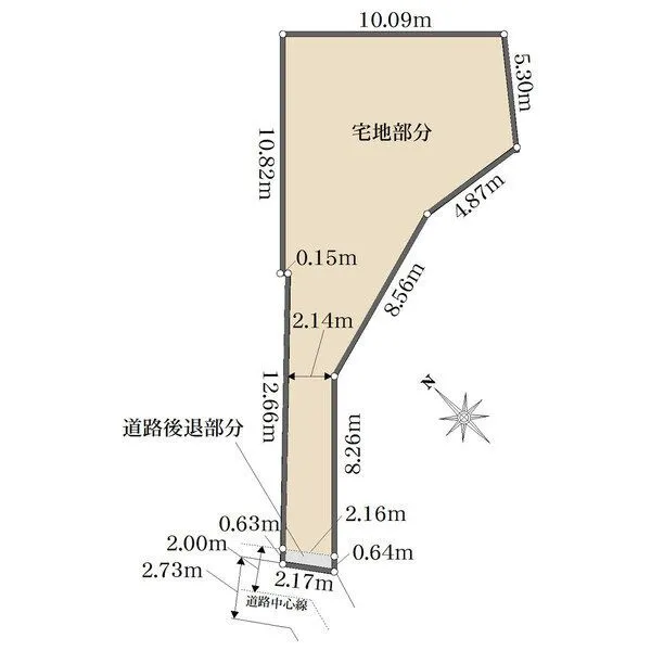 調布市深大寺南町４丁目 間取図