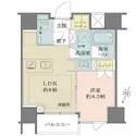 ピアース大井仙台坂 LDKと洋室は引き戸で仕切られており、暮らしに応じて活用できます。玄関にシューズインクローゼット有。