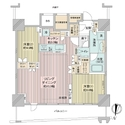 エクセレントザタワー 間取図