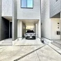 川口市大字芝 約14m2の車庫がございます。屋根付きです。