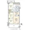 世田谷喜多見ザ・テラス 間取図