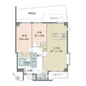 藤和シティホームズ経堂 間取図