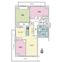 八千代ゆりのき台プラザシティ第３号棟 間取図