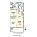 グランドシティタワー月島 間取図