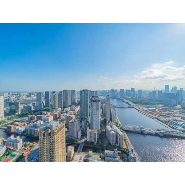 グランドシティタワー月島 眺望：ズームなし(撮影年月：2026年10月)