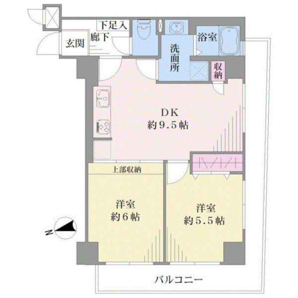 五反田永谷タウンプラザ 間取図