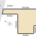 大田区北嶺町 区画図
