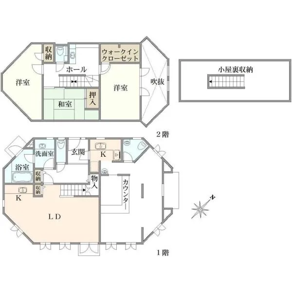 町田市金井７丁目 間取図