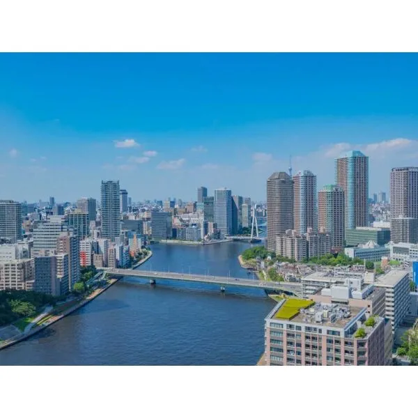 グランドシティタワー月島 眺望：ズームあり(撮影年月：2026年10月)