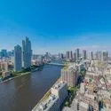 グランドシティタワー月島 眺望：ズームなし(撮影年月：2026年10月)