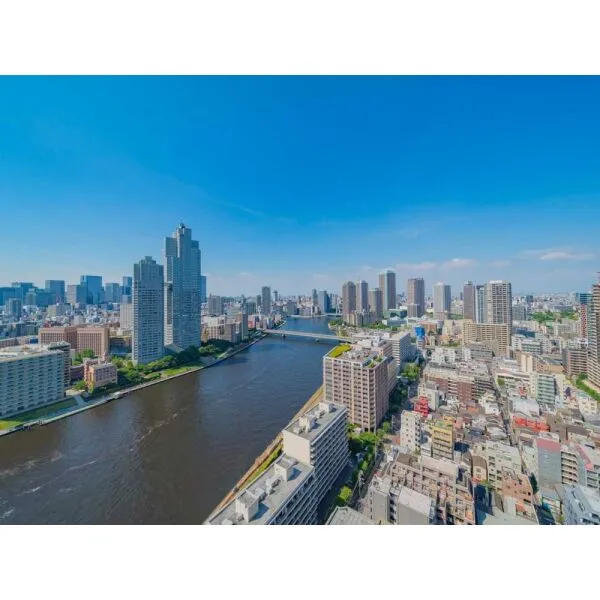 グランドシティタワー月島 眺望：ズームなし(撮影年月：2026年10月)