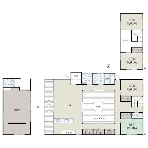 名古屋市守山区深沢２丁目 間取図