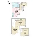 中野区中央２丁目 間取図