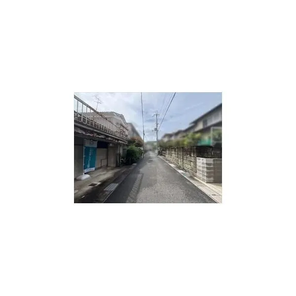 長岡京市奥海印寺太鼓山 東側前面道路