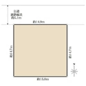 横浜市栄区桂台西２丁目 区画図