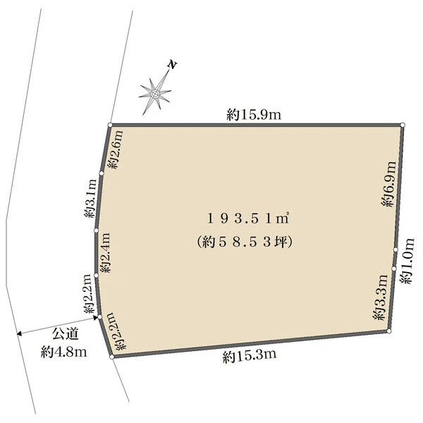 芦屋市東山町 間取図