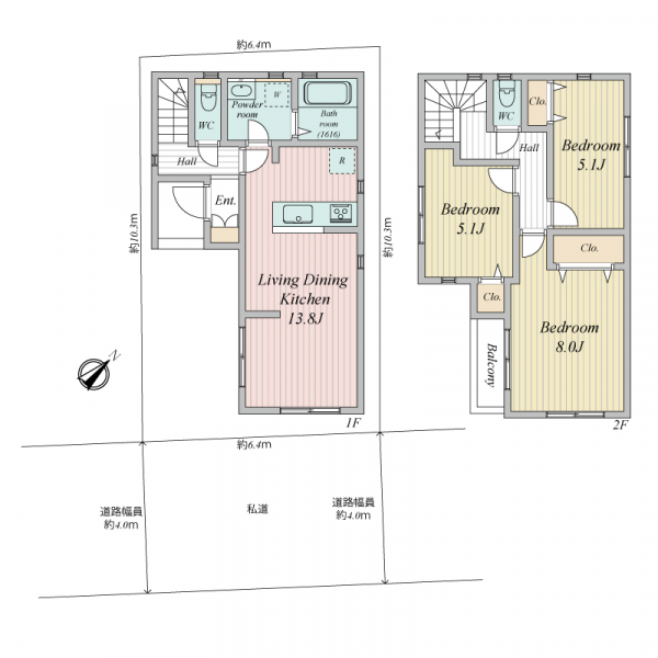 相模原市南区相模台１丁目 間取図