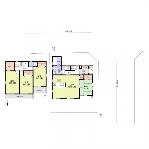 名古屋市中村区稲葉地町５丁目 間取図
