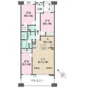 コルティーレ山手町グランドエステート 間取図